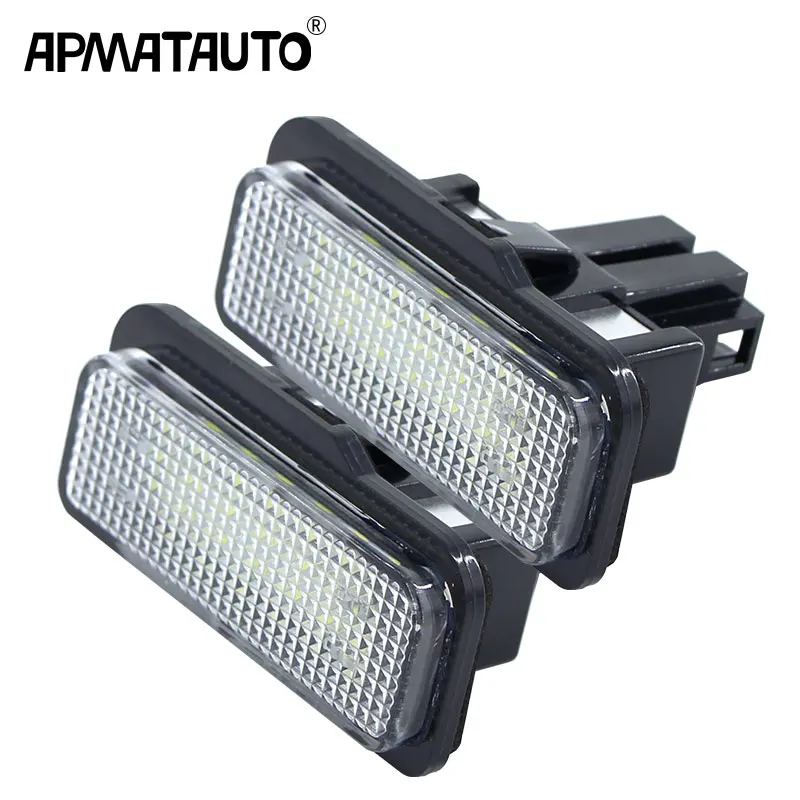 Apmatauto 2 шт. Автомобильный светодиодный номерной знак для Mercedes W211 W203 5D W219 R171 без