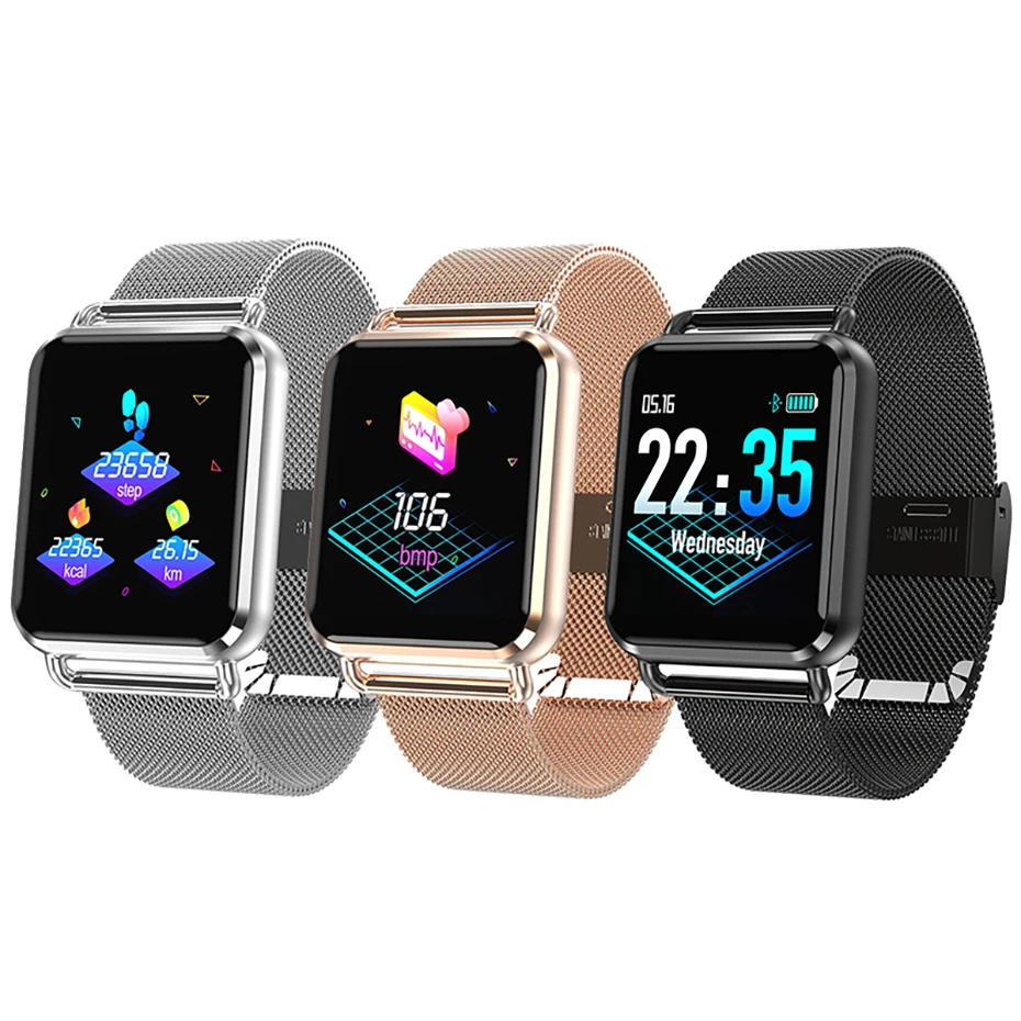 

Fitness Bracelet Watch Blood Pressure Smart Watch Men for Android iOS Sync Sports Data Bluetooth 4.0 Smart Watches