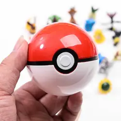 Дропшиппинг шт. 1 шт. Pokeball шт. + 1 шт. случайная фигурка внутри фигурки героев игрушки для детей крутая Коллекция Игрушки для детский подарок