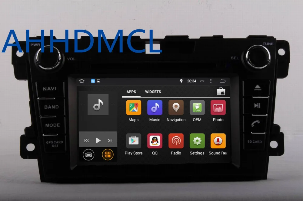 Excellent AHHDMCL Car Multimedia Player Stereo Radio DVD Android 9.0 Navigation For Mazda CX-7 2007 2008 2009 2010 2011 2012 2013 ~Up 4