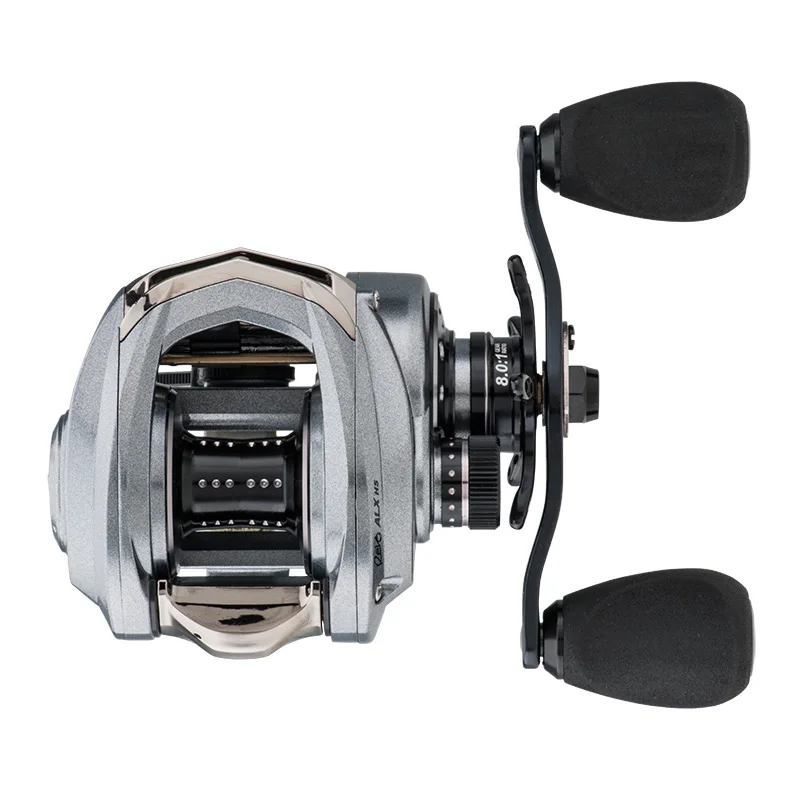 Original Abu Garcia Revo ALX 8.0:1 Baitcasting Fishing Reel 9BB 155g Max Drag 7.3kg Carbon Matrix drag system alloy frame