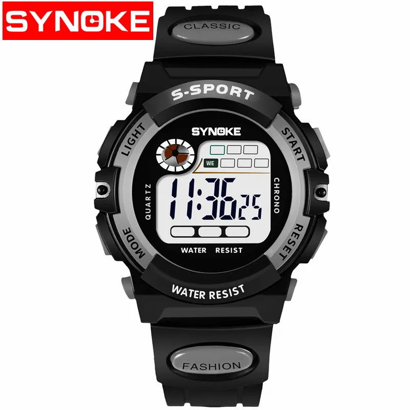 Kids Watches Sport Timer Alarm Chrono Digital Wristwatches 30M