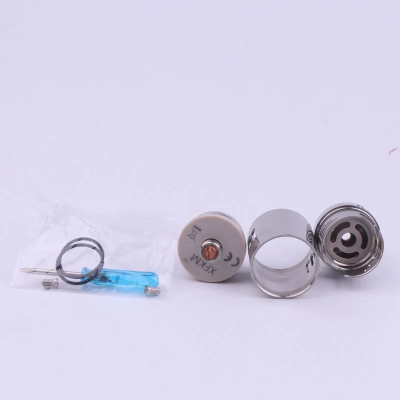 XFKM RDA A 22mm Diameter With 510 Drip Tip Stainless Steel Adjustable Airflow Control Vapor For 510 Elektronik Sigara Mod XFKM RDA A 22mm Diameter With 510 Drip Tip Stainless Steel Adjustable Airflow Control Vapor For 510 Elektronik Sigara Mod