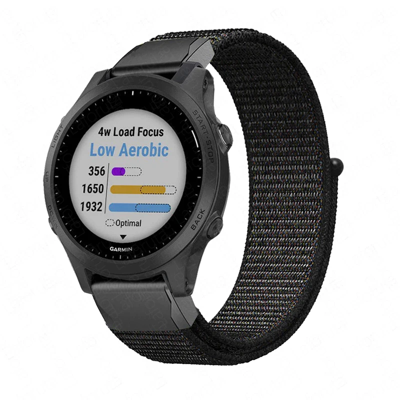 Laforuta нейлоновый ремешок 26 мм 22 для Garmin Fenix 5X 5 Forerunner 945 935 3 быстросъемный браслет