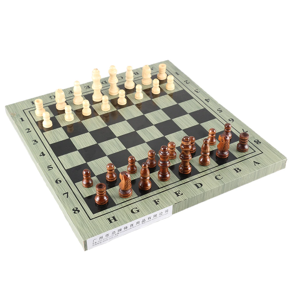 

Wooden Chessboard Chess Game Wooden International Chess High Quality Table Board Game Set For Travel Party Family Activities