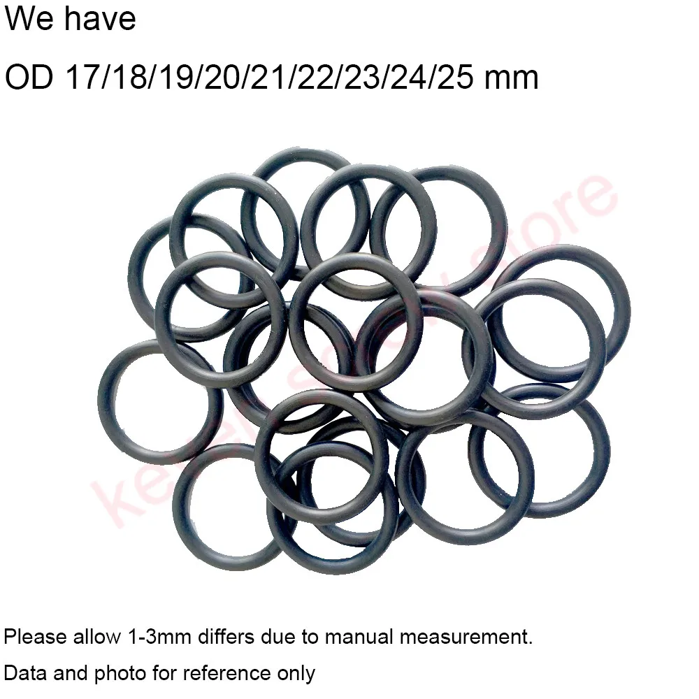 O Rings . O Ring x 2 sets one IMPERIAL and one METRIC Nitrile 70 1 of each 