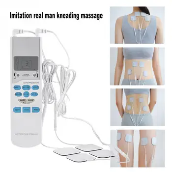 

Portable Electronic Pulse Massager Digital Physiotherapy Device Cervical Massager Full Body Relax Therapy Stimulator
