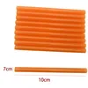 10 Pcs Orange Color 7MM Hot Melt Glue Sticks  For  Electric Glue Gun Car Audio Craft Repair Sticks Adhesive Sealing Wax Stick ► Photo 2/6