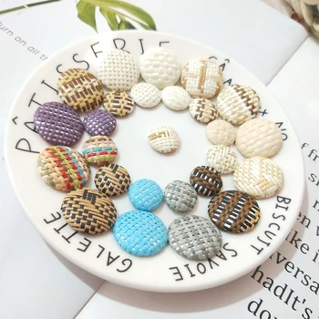 

New wild holiday wind bamboo semplici orecchini bottoni fatti in casa con accessori a pendente con spilla a bottone