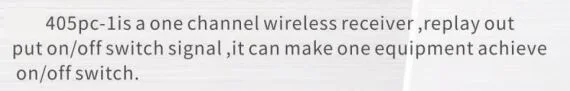Раздвижные средство открытия шлюза двери гаража секционные управления двери доска приемник 405pc-12/24 В 1 канала беспроводной приемник модуль 10 шт./лот