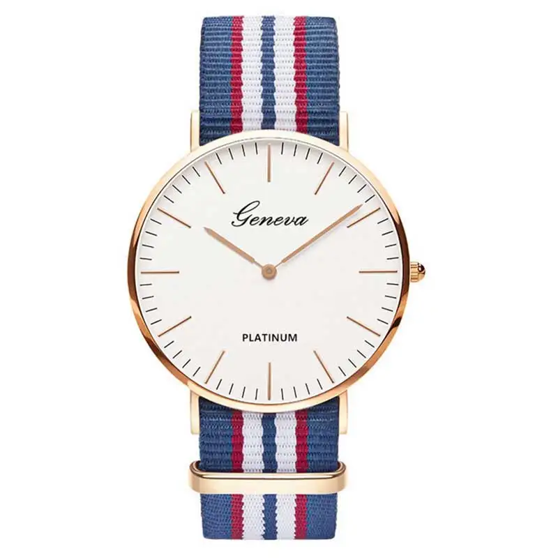 

Nylon strap Style Quartz Women Watch Men Watches Fashion Casual Fashion Unisex Watches Lovers Wrist Watch military reloj mujer