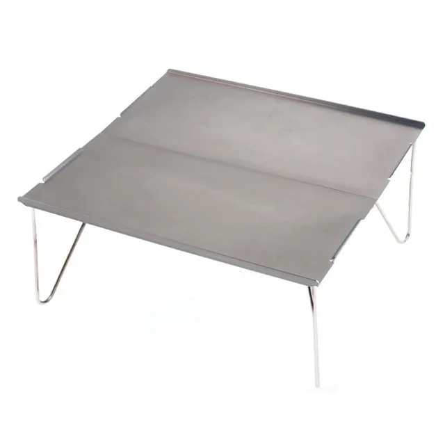 Открытый стол открытый квадратный кемпинг складной стол Меса складывающийся стол pliante mesa стол из алюминиевого сплава 35*25*11 см
