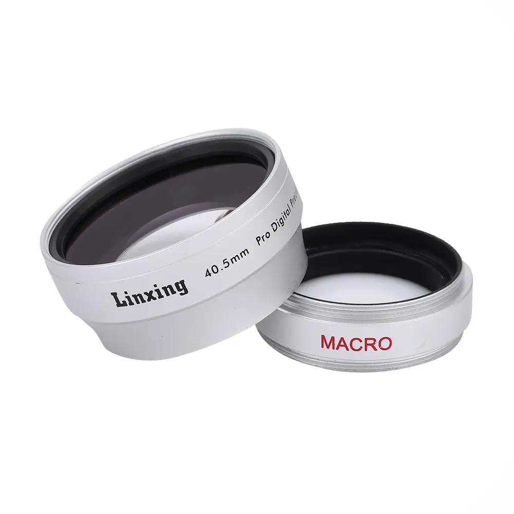 0.45X 40.5mm Wide Angle Macro Lenses Close Shot For DSLR Camera Lens