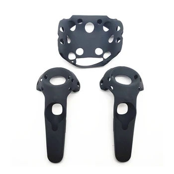 

Protective Cover Shockproof Easy Install Solid Handle Case Scratch Resistance Silicone Anti Slip Shell For HTC Headset VR