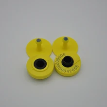 40 шт. 134,2 кГц FDX-B RFID животное ID Ушная бирка овца козья свинья крупного рогатого скота коровья ферма Ушная бирка для управления животными
