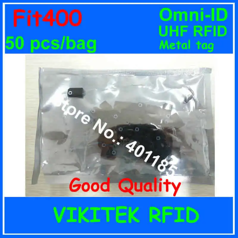 Omni-ID Fit 400 UHF RFID metal tag 915M EPC C1G2 ISO18000-6C Fit400 metal hand tools Metal IT assets tracking 50 pcs per bag fit id 1050x2