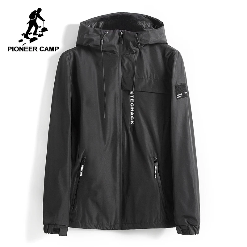 Pioneer Camp новое постулпение Куртка мужская и модный модель выскокачественый материал и быстрая из России ветровка AJK707009