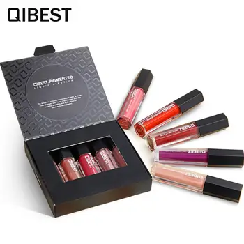 

5pcs/box women moisturizing lipstick Set box long lasting waterproof nude lipsticks multicolorful beauty lip stick sexy color