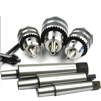 

1set #1 #2 #3 morse cone Shank MT1 MT2 MT3 B16 Drill Chuck 1-13MM Heavy Duty Taper collet chuck for drilling machine