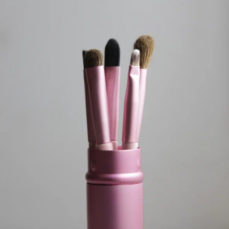 

free shipping~~~Professional 5 Pcs Cosmetic Makeup Brushes Set Foundation Powder Eyeliner Brushes, High Quality Make up Tool Kit