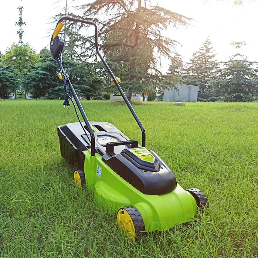 

New Arrival 1500W Home Electric Lawn Mower Touching Lawn Mowers Push-type Lawn Mower 230V-240V / 50Hz 330mm 2900r/min Hot Sale