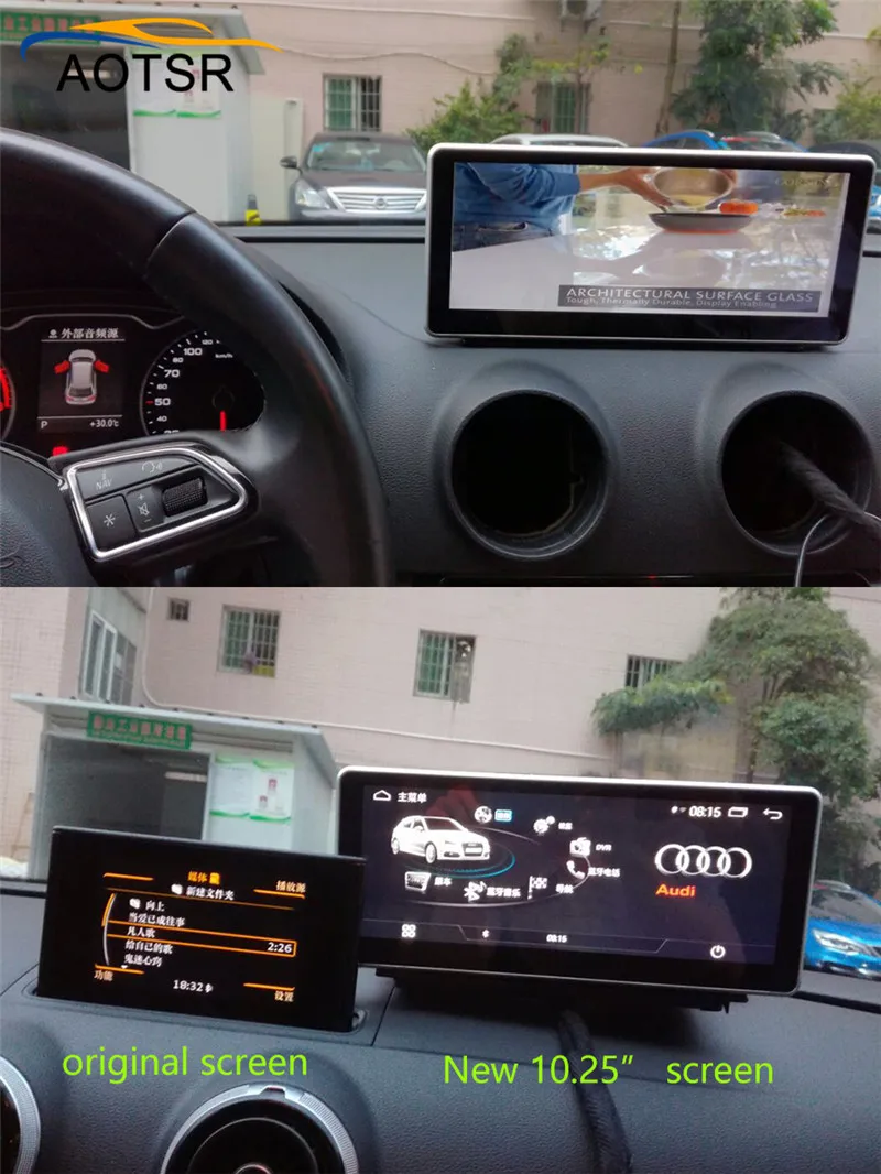 Discount Android Car dvd multimedia player for Audi A3 2014 2015 2016 2017 Autoradio GPS Navigation Head Unit radio auto stereo MAP WIFI 4