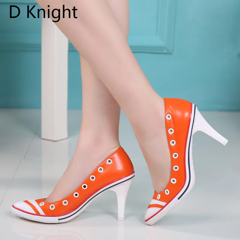Sexy Pointed Toe Thin Heels Women Pumps New Fashion Shallow High Heeled Women Wedding Shoes Ladies Elegant Evening Party Shoes (7)
