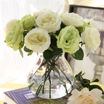 

Fashion round rose fresh set overall floral artificial flower artificial flower silk flower decoration flower