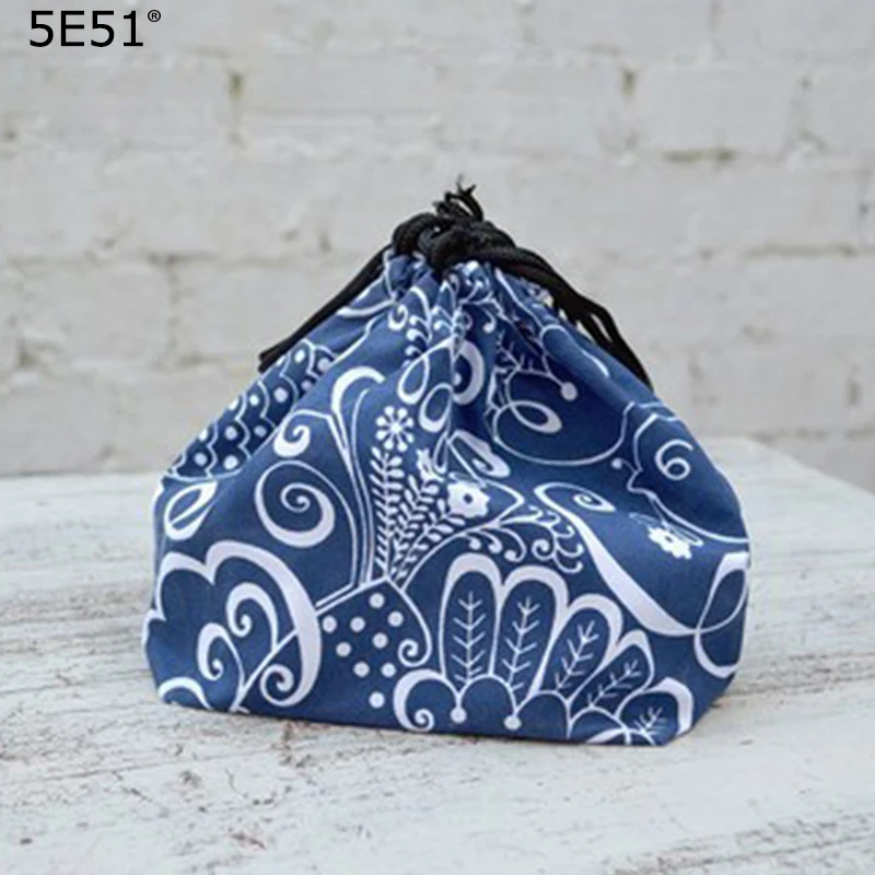 

Japanese style buggy bag cotton100%/ lunch box bag student27*18*12cm/Many Uses