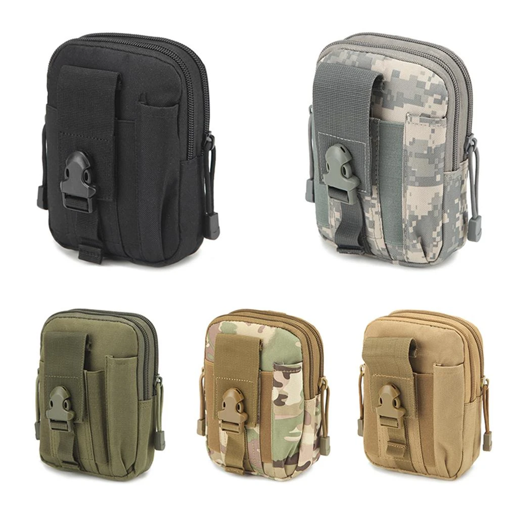 Riñonera de escalada aire libre para hombre, bolso para teléfono ejército, bolso de viaje para hombre, paquete pequeño, - AliExpress