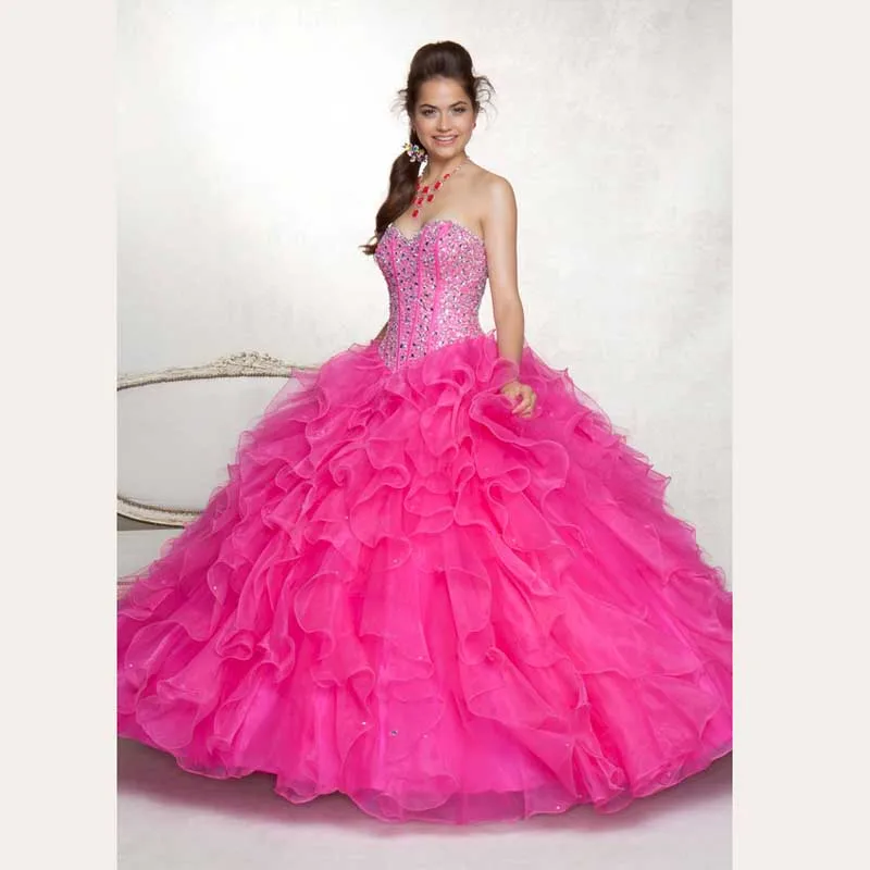 

High Quality Quinceanera Dresses With Jacket 2019 Organza Ball Gown Party Dresses For Girls 15 Year Vestidos De Debutante Gowns