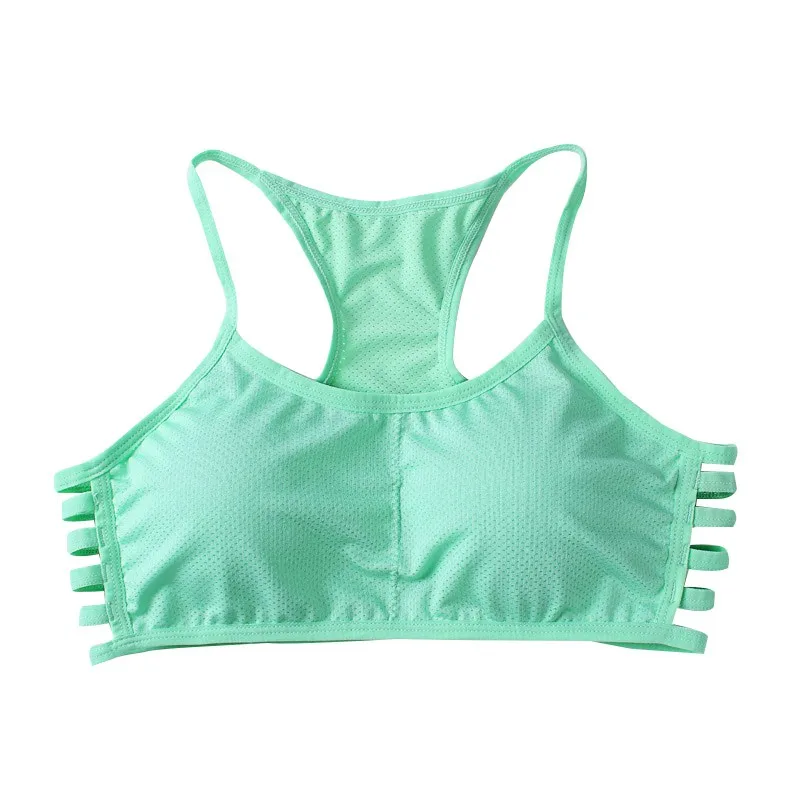 

Summer Women Push Up Sport Bra Cotton Stretch Fitness GYM Yoga Tops No Rims Padded Crop Top 2017