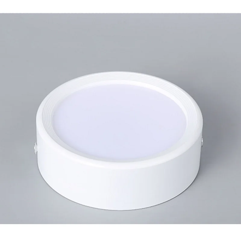 Ультра тонкий 4 цвета светодиодный потолочный светильник, потолочное освещение, Подвесная лампа для поверхностного монтажа Гостиная Спальня Ванная комната домашняя отделка кухни AC220 230V - Цвет корпуса: White