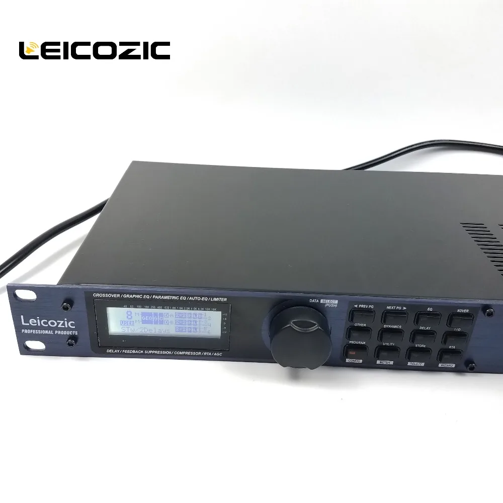 Leicozic драйвер PA pa260 стойка 3in6out профессиональный аудио процессор громкоговоритель