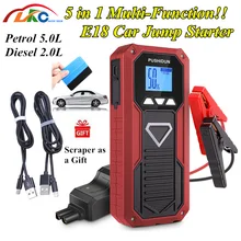E18 автомобильный стартер 5 в 1 многофункциональное устройство Банк мощности портативный 12 В 800A пиковое автомобильное зарядное устройство автомобильный аккумулятор для грузовика усилитель
