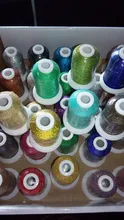 Simthread Brand hot selling Madeira popular colors 500m metallic embroidery thread with free shipping.