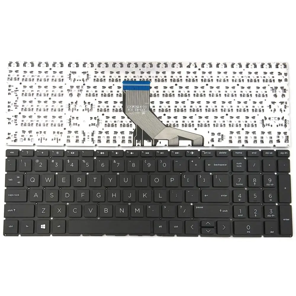 New For HP 15-DA 15-DA0012DX 15-DA0032WM 15-DB 15-DB0047WM TPN-C135 TPN-C136 Laptop Keyboard US Black | Компьютеры и офис