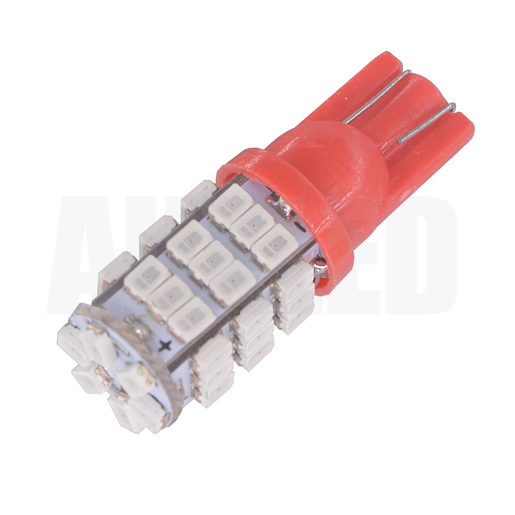 100 шт.; ; детское нижнее белье W5W T10 501 194 42 светодиодный 1206 SMD авто Габаритные фонари для автомобиля Габаритные фары лампа для внутреннего освещения DC12V - Испускаемый цвет: Красный
