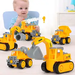 LeadingStar DIY игры разборки автомобиля собранная отвертка имитировать автомобиль грузовик игрушка подарок для малыша Boy