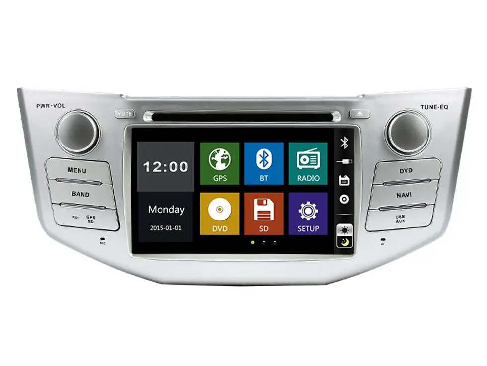 7 дюймовый автомобильный DVD плеер с GPS (опционально) аудио радио стерео CANBUS AUX BT/TV