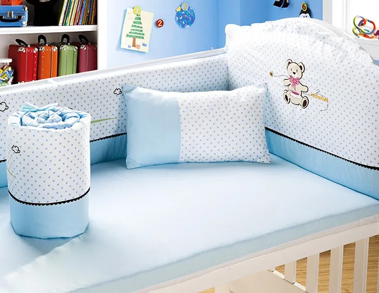 Discount! 6pcs Baby Bedding Set Cute Toys Gift For Baby ...