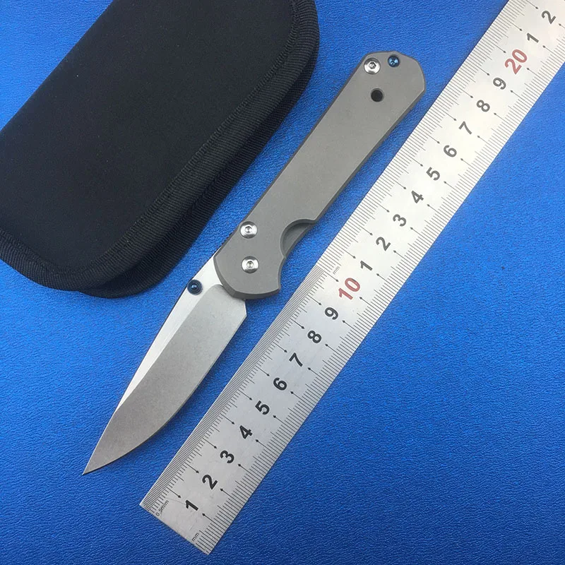 LEMIFSHE маленький складной нож Sebenza 21 лезвие D2 рукоятка из титанового сплава