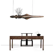 Solid Wood Modern Pendant Light Chinese Japanese Nordic Creative Retro Branch Lamp for Dining Study Kitchen Island wooden lamp 2017 solid wood chandelier modern chinese japanese nordic creative minimalist living room dining three single head wooden lamp