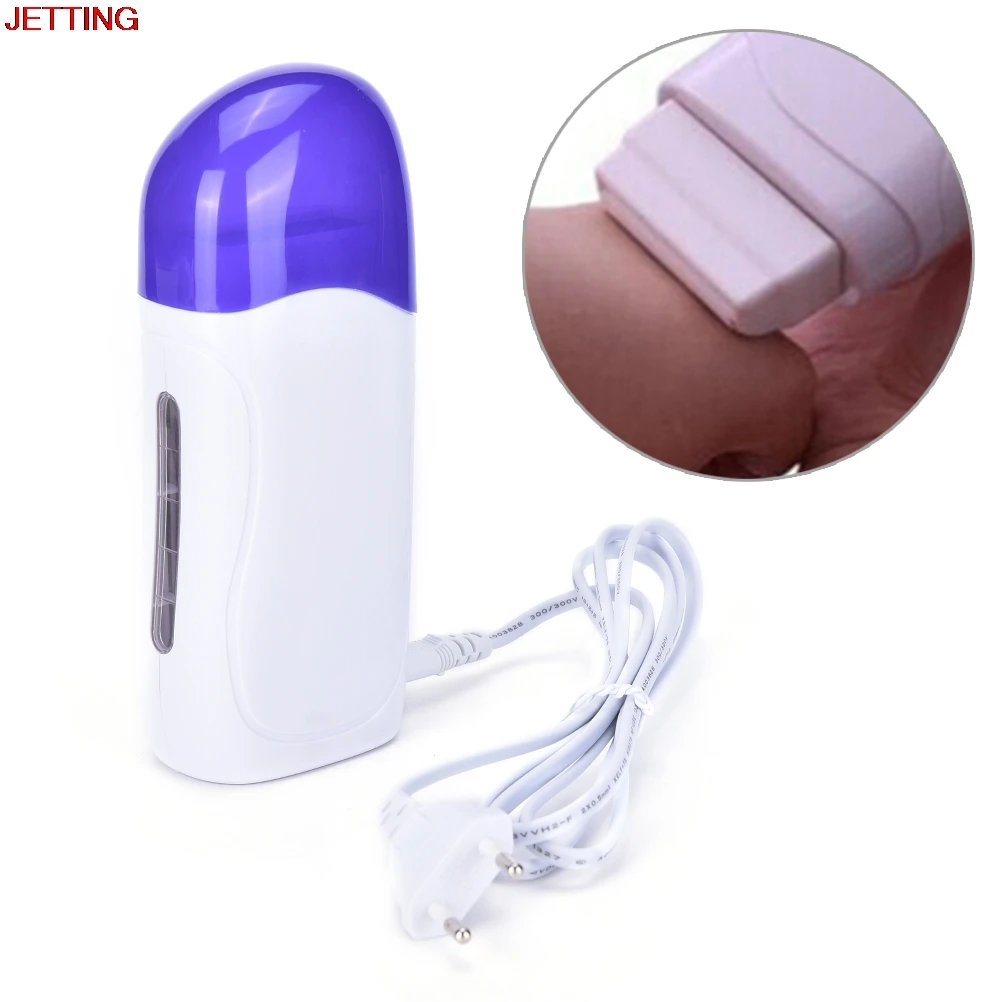 JETTING-Hot Wax Cartridge Portable Epilator Roll On Depilatory Heater For Hair Removal For Depilation with EU Plug
