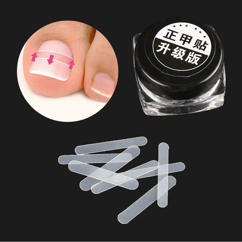 

Tcare 10Pcs/Set Nail Art Ingrown Correction Sticker Fixer Paronychia Recover Toenail Patch Corrector foot care Pedicure Tool