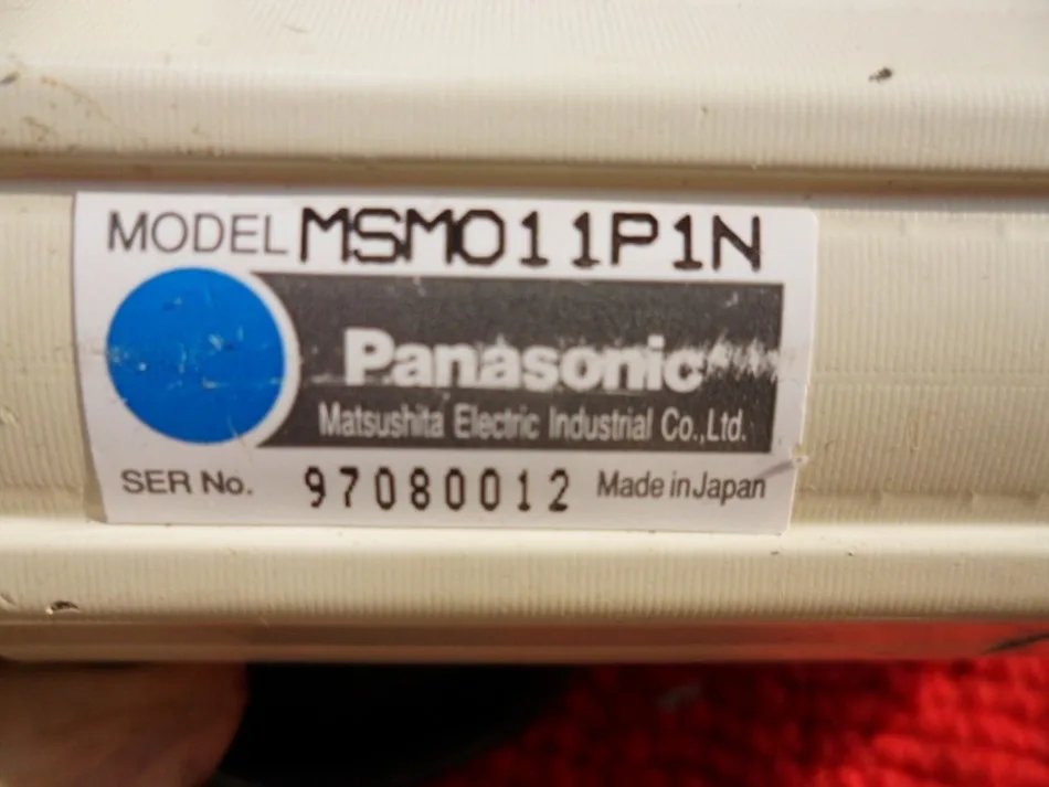 

USED 100% TESTED AC SERVO MOTOR MSM011P1N