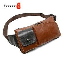 Поясная Сумка мужская сумка-мессенджер Большая вместительная спортивная сумка для отдыха на открытом воздухе повседневные дикие карманы Корейская мужская сумка jooyoo