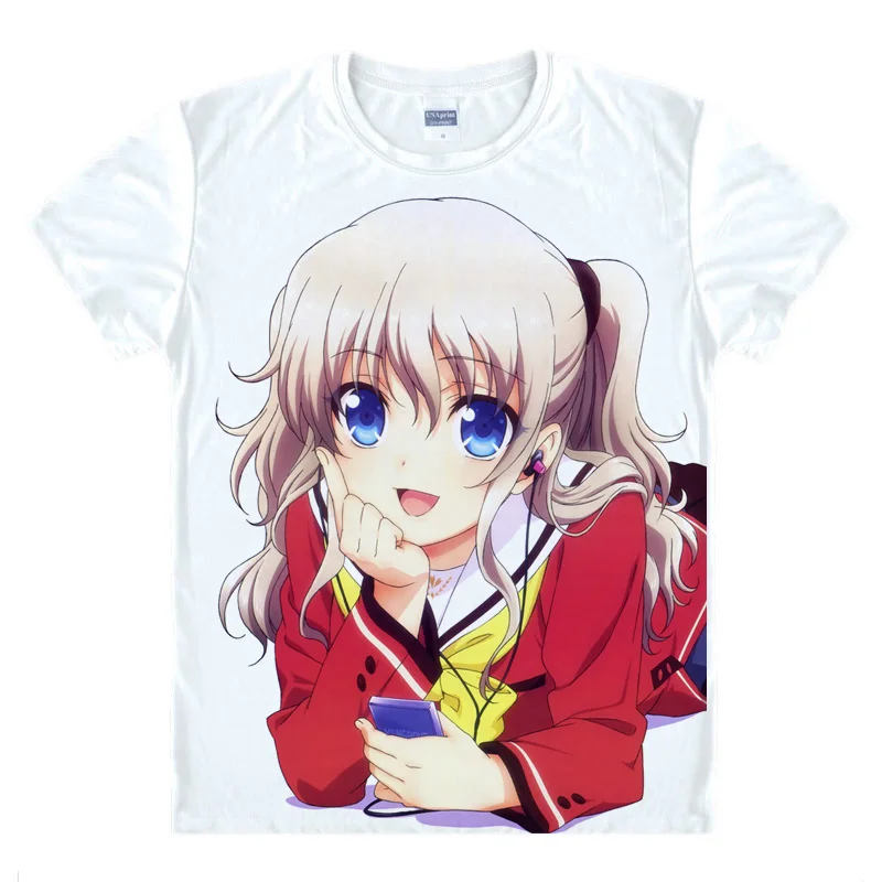 1361 25 De Réductiont Shirt Kawaii Dessin Animé Japonais Manga T Shirt Mignon Dessin Animé Cosplay Otosaka Yuu Lendemi Nao 8737 7303 14 In