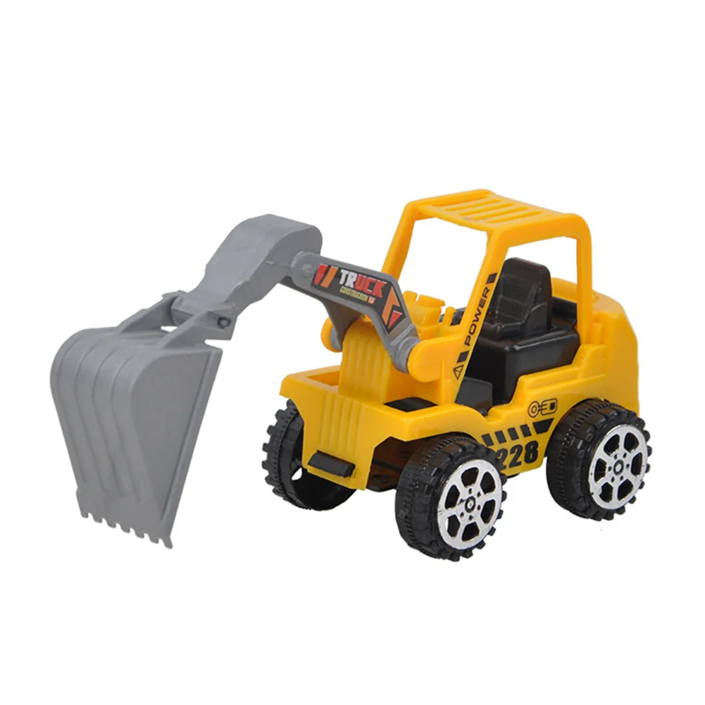 

Onner Mini Engineering Vehicle Toy, Kid Excavator Bulldozer Pull Construction Vehicle Engineering Car Toy(Randomly)