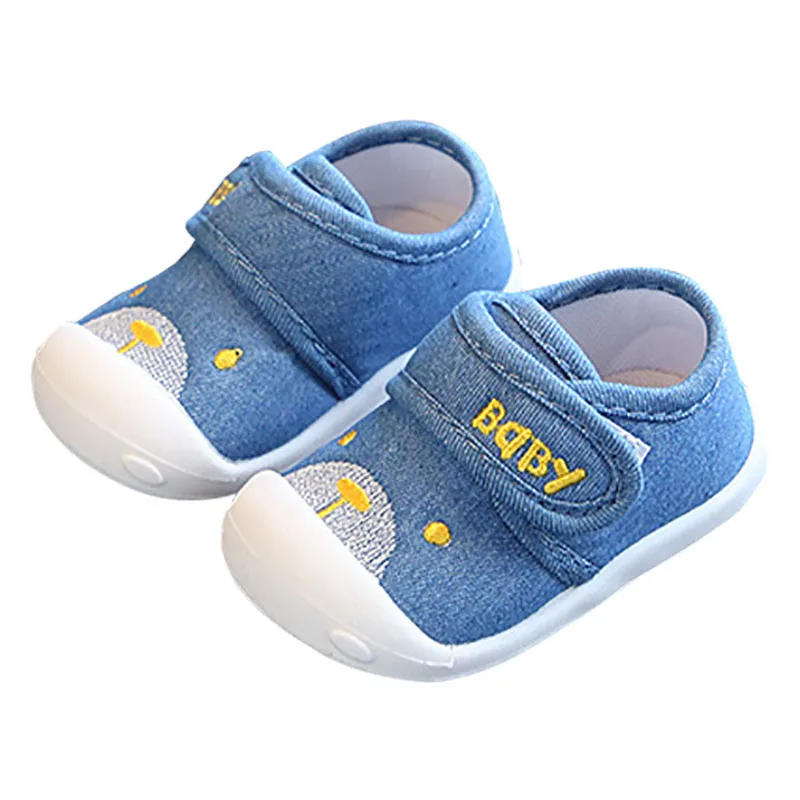 

Summer Baby Girl Boy Anti-Slip Cartoon Design Sneakers Toddler Soft Soled First Walkers Shoes Spring Sneakers Baby Walking Shoes